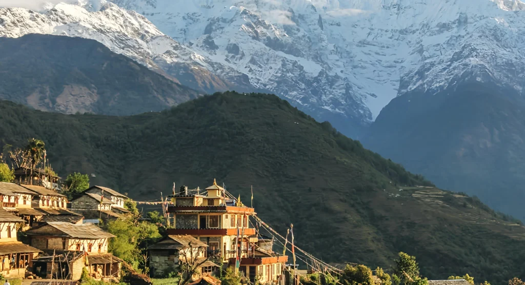 summer and monsoon in nepal